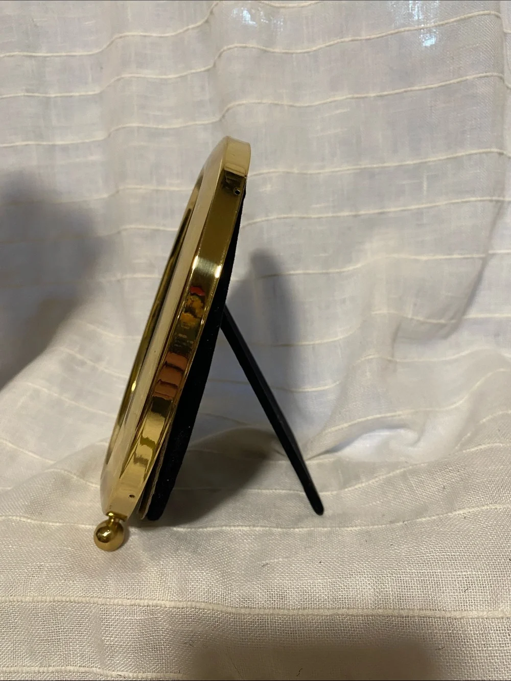 Brass solid oval